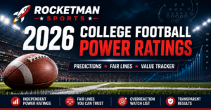 2026 College Football Power Ratings and Predictions - Rocketman Sports