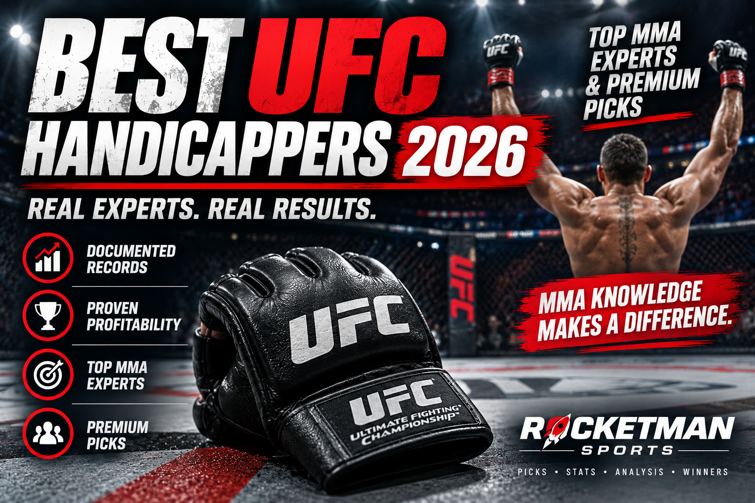 Best UFC handicappers 2026 top MMA experts and premium fighting picks