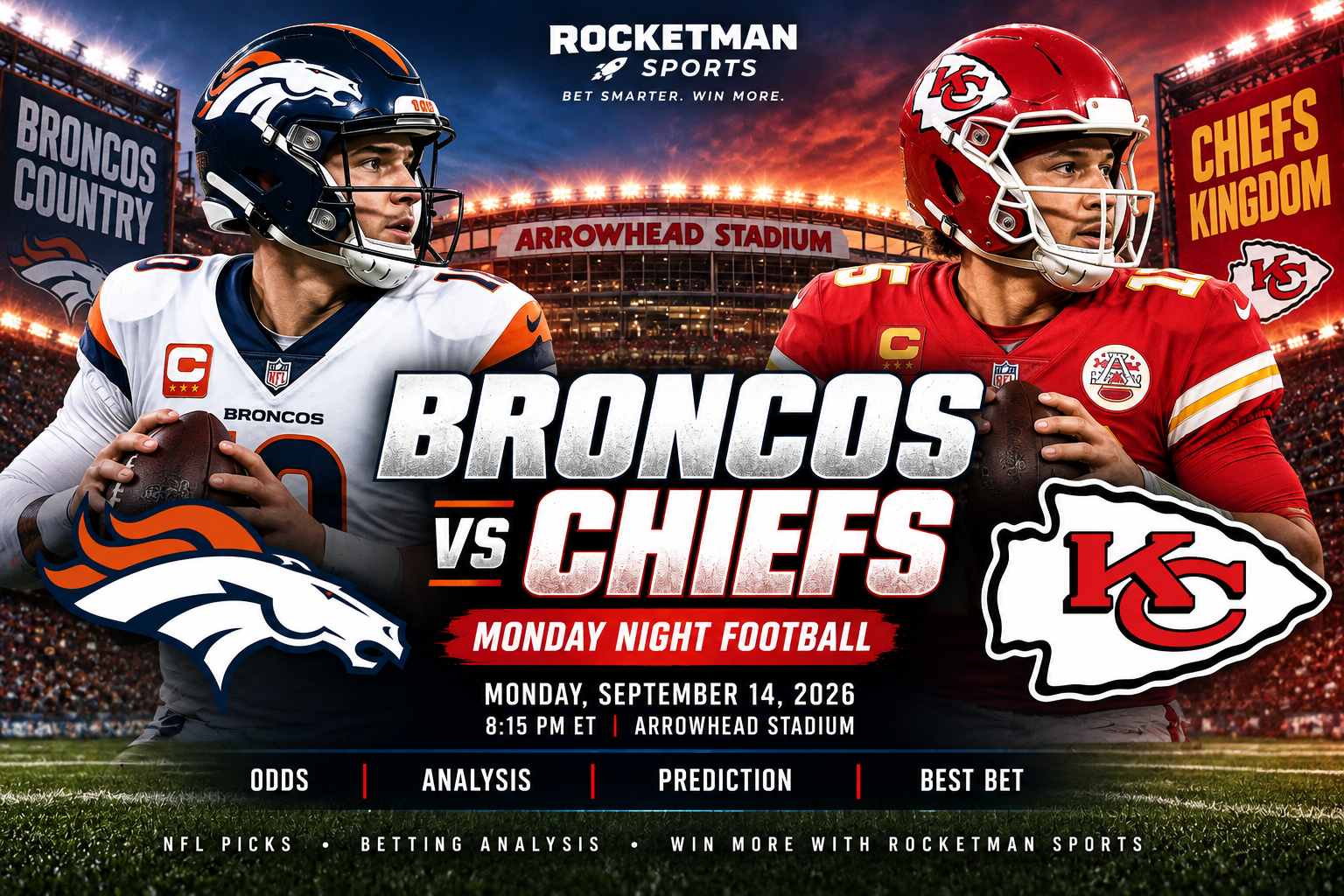 Broncos vs Chiefs prediction 2026 NFL Week 1