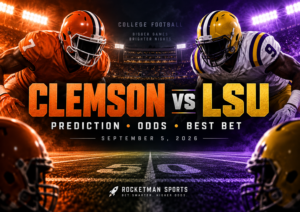 Clemson vs LSU prediction odds and best bet September 5 2026