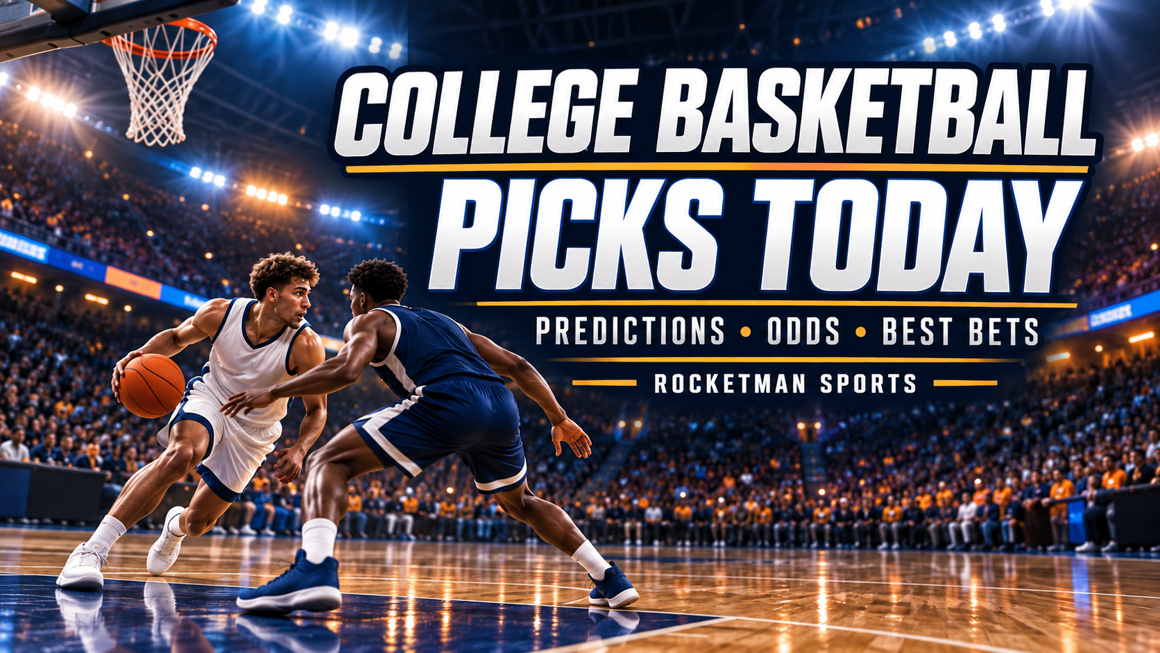 College basketball picks today predictions odds and best bets