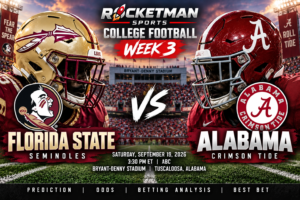 Florida State vs Alabama prediction College Football Week 3