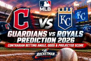 Guardians vs Royals prediction 2026 with contrarian betting angle odds and projected score