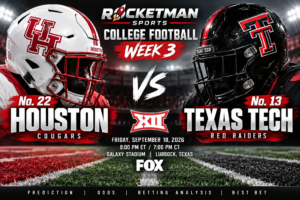 Houston vs Texas Tech prediction College Football Week 3