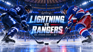 Lightning vs Rangers prediction featured image for the October 1 NHL opening-night game