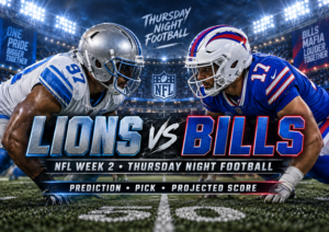Lions vs Bills prediction NFL Week 2