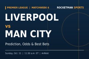 Liverpool vs Man City prediction for Premier League Matchweek 6 on October 11, 2026