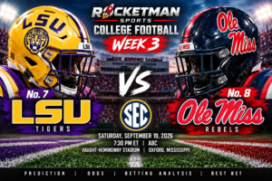 LSU vs Ole Miss prediction College Football Week 3