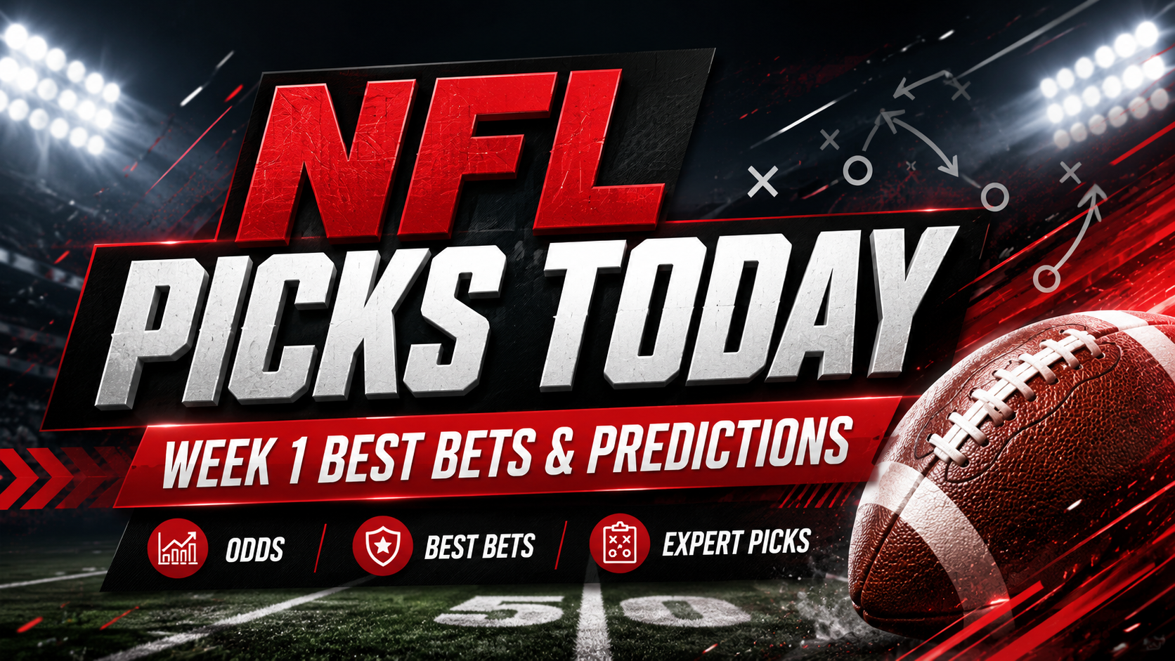 NFL picks today Week 1 best bets and predictions