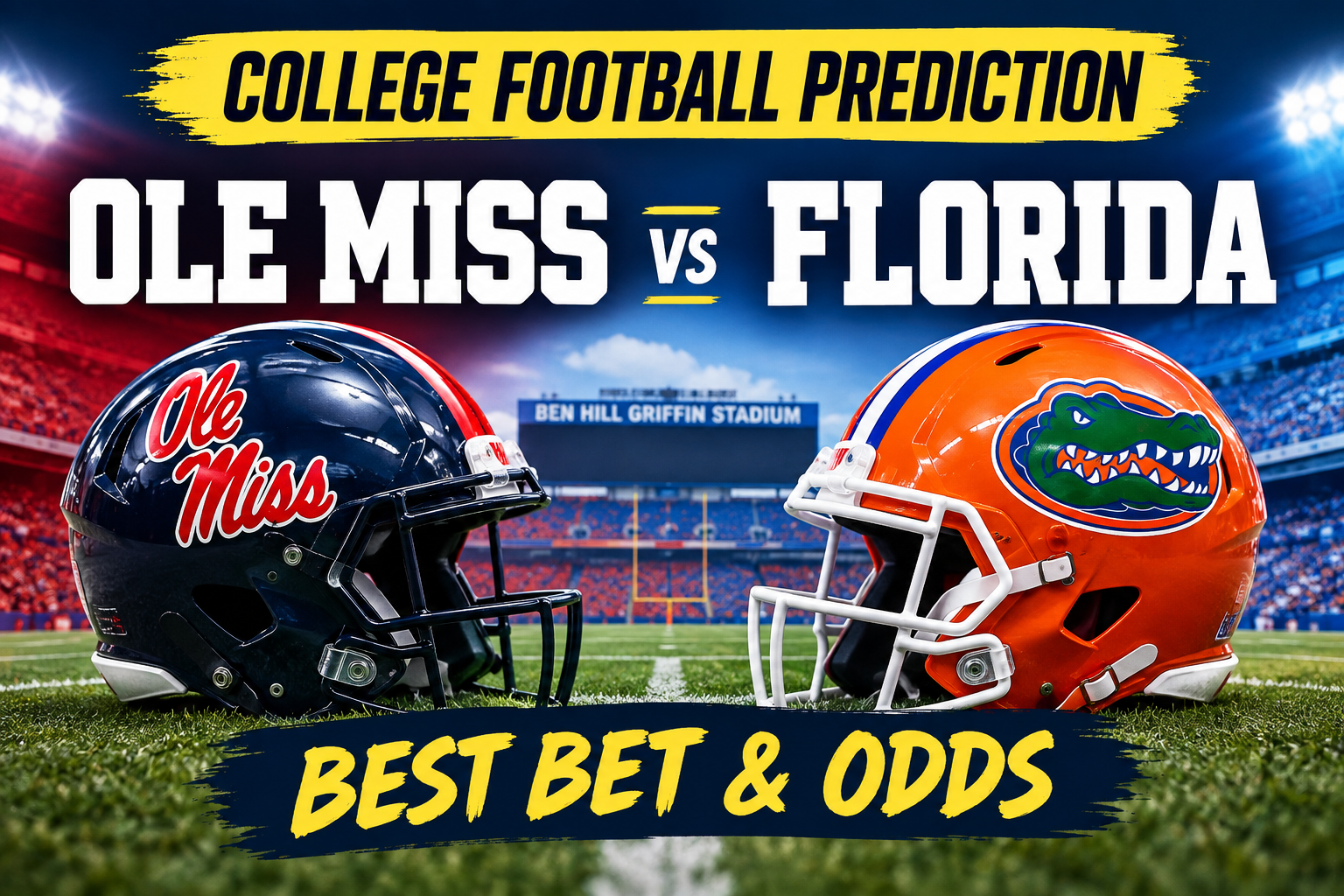 Ole Miss vs Florida prediction 2026 College Football Week 4