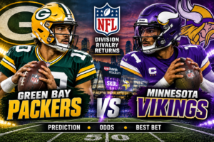 Packers vs Vikings prediction NFL Week 1 best bet September 13 2026