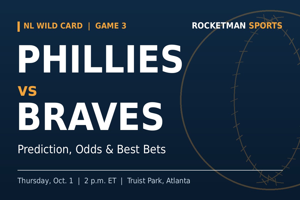 Phillies vs Braves prediction for NL Wild Card Game 3 on October 1, 2026
