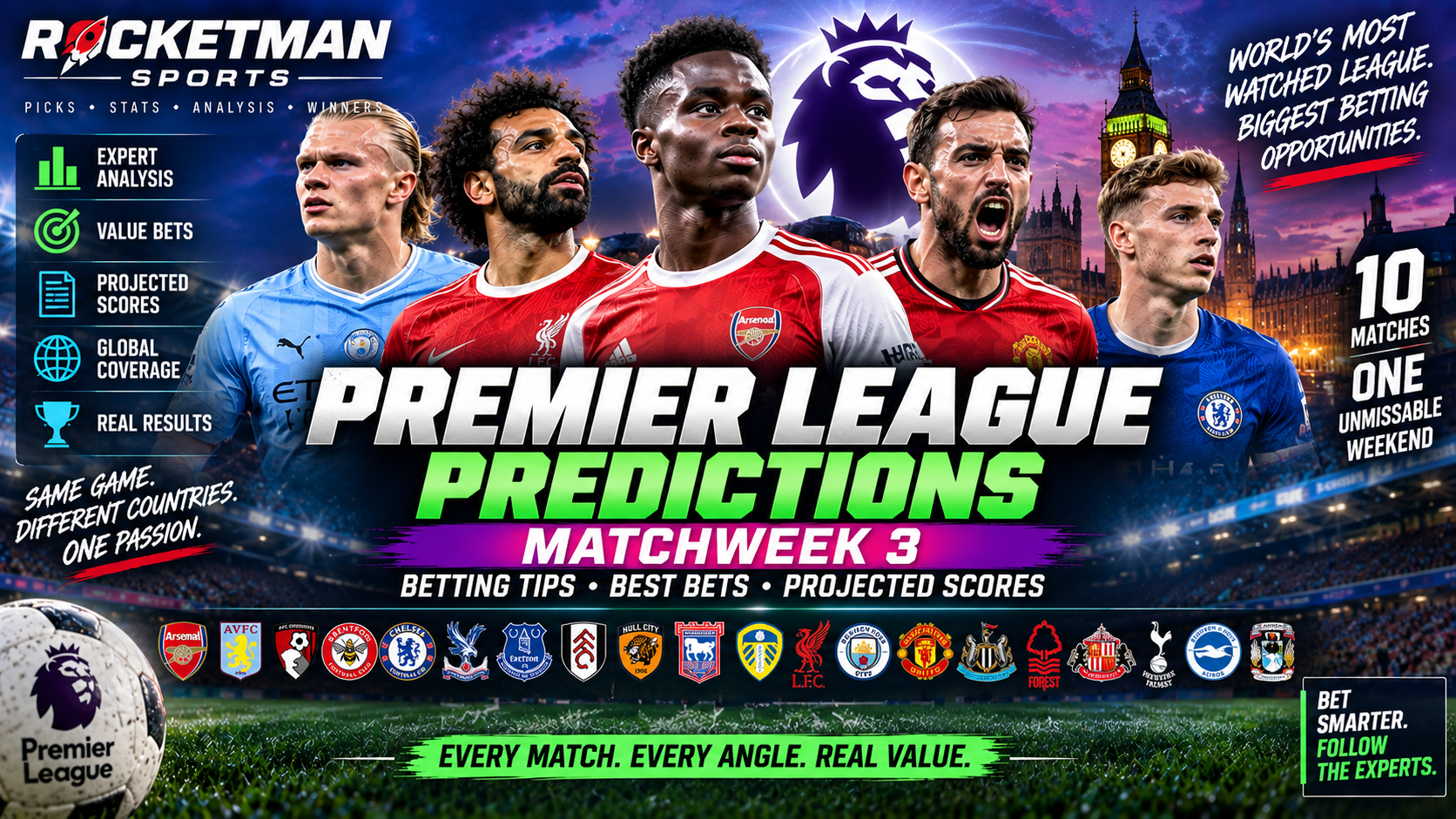 Premier League predictions Matchweek 3 EPL betting tips and best bets