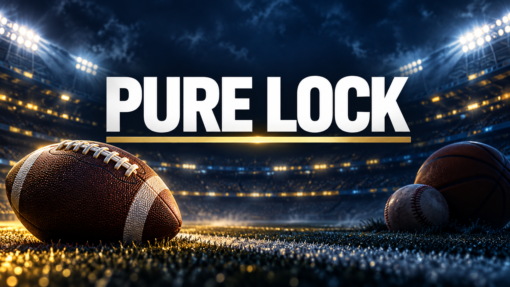 Pure Lock sports picks featuring football, basketball and baseball