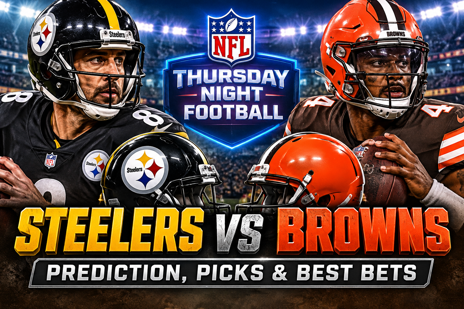 Steelers vs Browns prediction Thursday Night Football