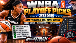 WNBA playoff picks 2026 with contrarian betting guide public angles and top experts