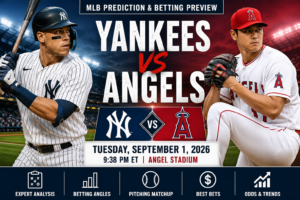 Yankees vs Angels prediction MLB September 1 2026