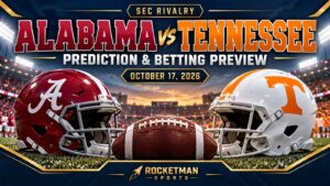 Alabama vs Tennessee prediction and college football betting preview for October 17, 2026