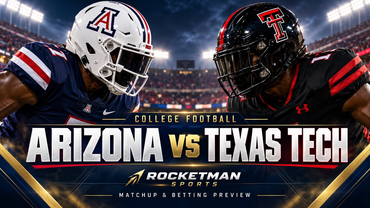 Arizona vs Texas Tech prediction football matchup preview