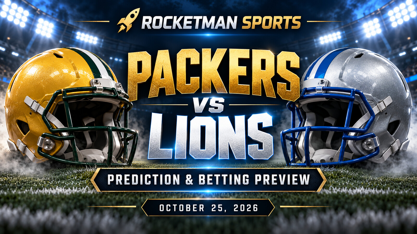 Packers vs Lions prediction for the October 25 NFC North matchup