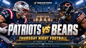 Patriots vs Bears prediction featured image for Thursday Night Football