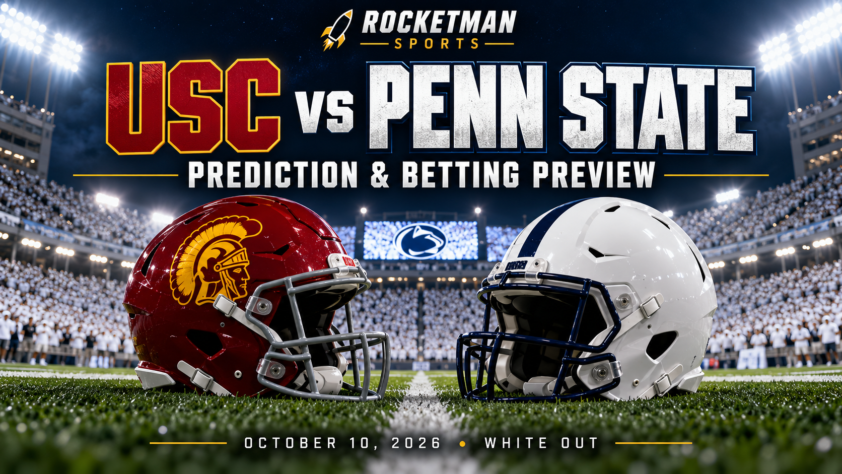 USC vs Penn State prediction for the October 10 White Out game