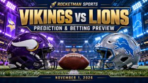 Vikings vs Lions prediction and football betting preview